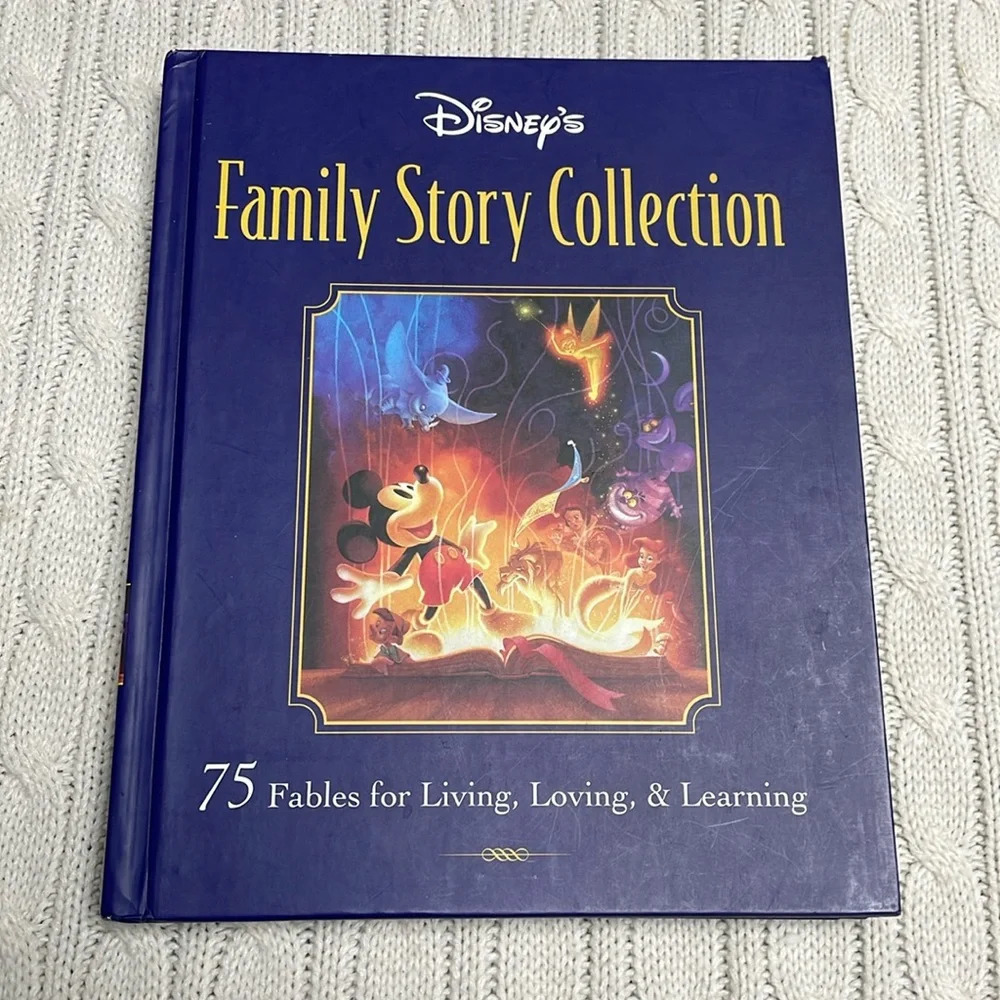 Disney’s Family Story Collection 75 Fables for Living loving & Learning